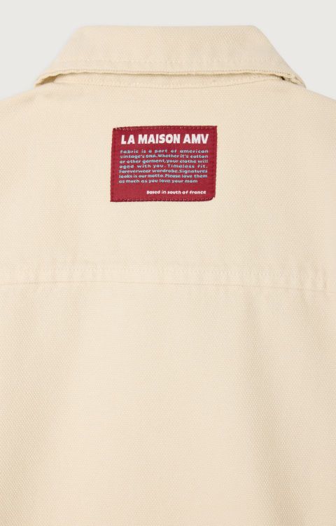  (American Vintage - Hemd Lycaz - Ecru) - La Gamba Rossa Kortrijk