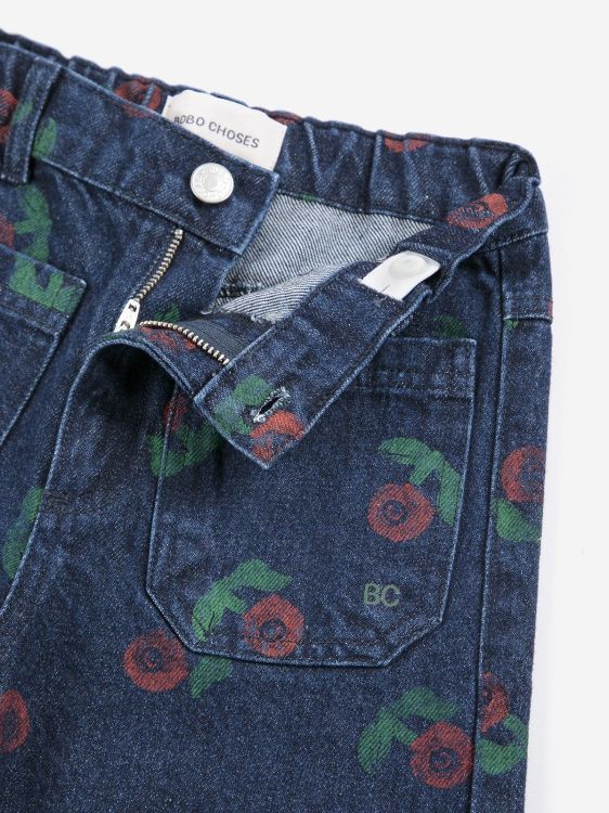  (Bobo Choses - Denim Pants Stamp Bloom al) - La Gamba Rossa Kortrijk