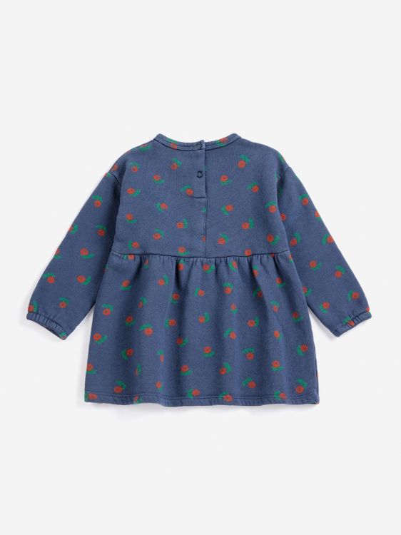  (Bobo Choses - Dress fleece Stamp Bloom a) - La Gamba Rossa Kortrijk