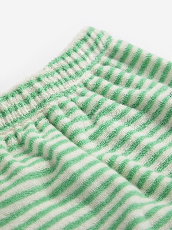  (Bobo Choses - Pants  Green Stripes terry) - La Gamba Rossa Kortrijk