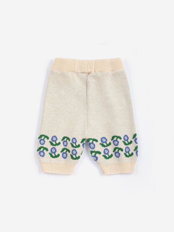  (Bobo Choses - Pants Knitted Stamp Bloom) - La Gamba Rossa Kortrijk