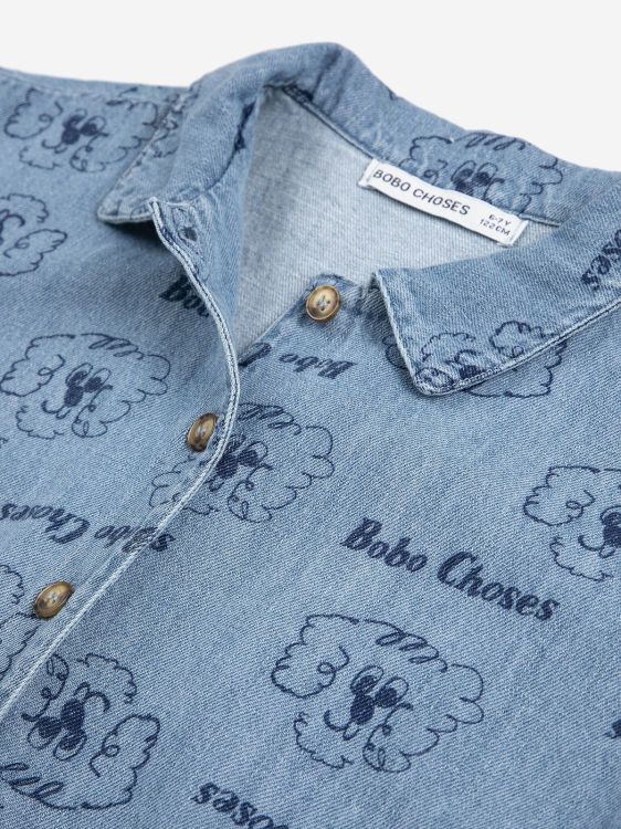  (Bobo Choses - Shirt denim Pickle the Dog) - La Gamba Rossa Kortrijk