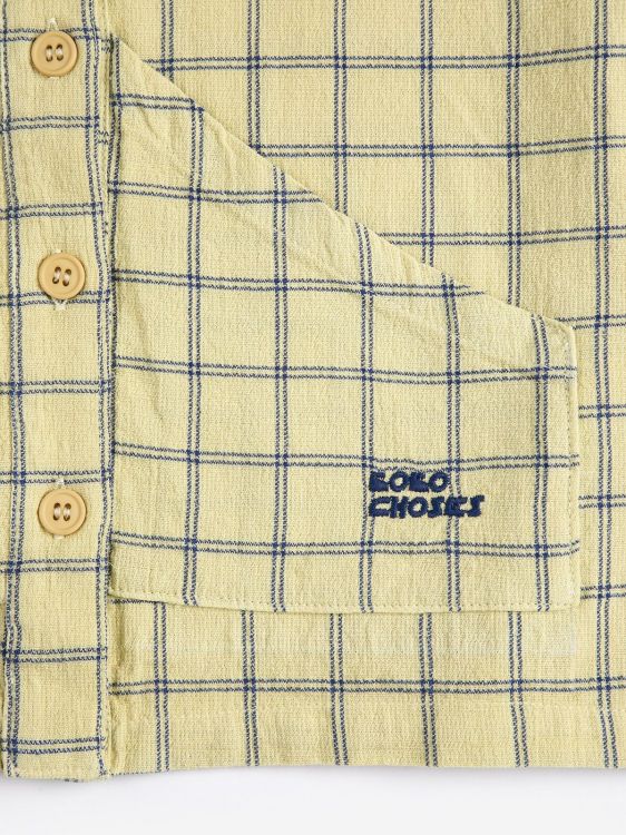  (Bobo Choses - Shirt Spicy Window Pane) - La Gamba Rossa Kortrijk