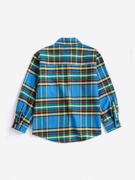  (Bobo Choses - Shirt Tartan all over) - La Gamba Rossa Kortrijk