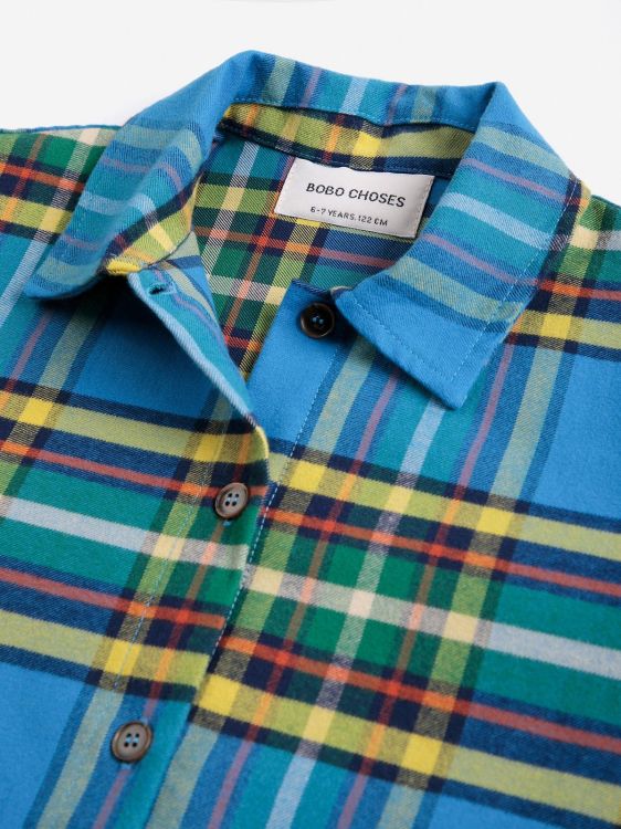  (Bobo Choses - Shirt Tartan all over) - La Gamba Rossa Kortrijk