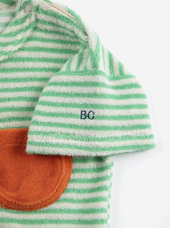  (Bobo Choses - T-shirt Green Stripes terr) - La Gamba Rossa Kortrijk