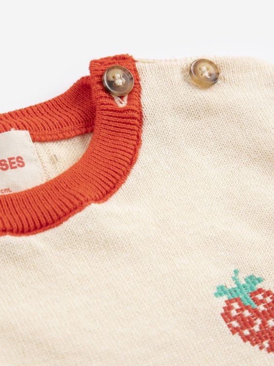  (Bobo Choses - T-shirt Pixel Strawberry k) - La Gamba Rossa Kortrijk