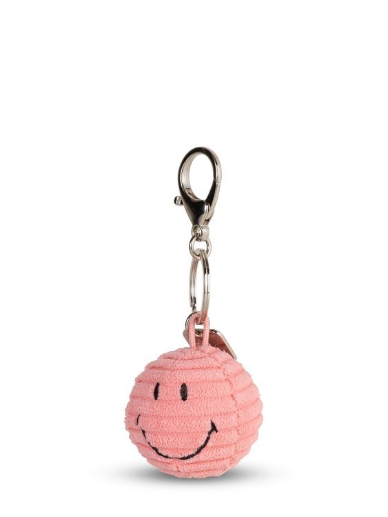  (Smiley Keychain corduroy bubblegum) - La Gamba Rossa Kortrijk