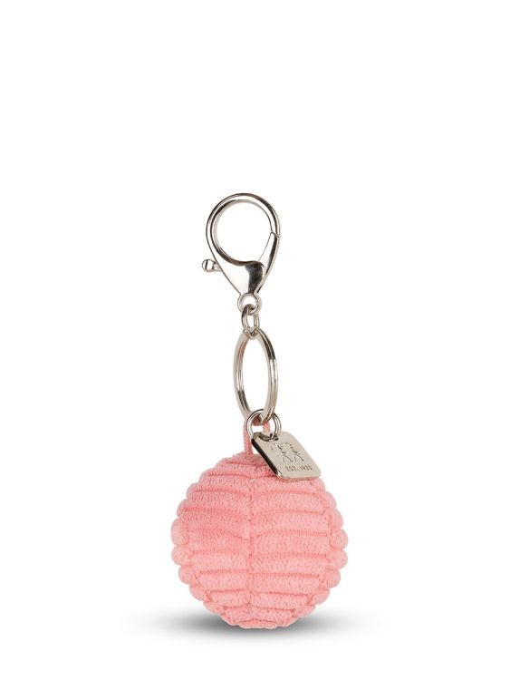  (Smiley Keychain corduroy bubblegum) - La Gamba Rossa Kortrijk
