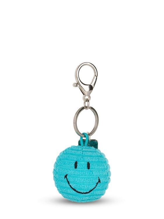  (Smiley Keychain corduroy teal) - La Gamba Rossa Kortrijk