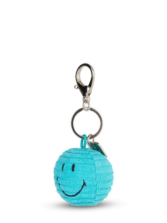  (Smiley Keychain corduroy teal) - La Gamba Rossa Kortrijk
