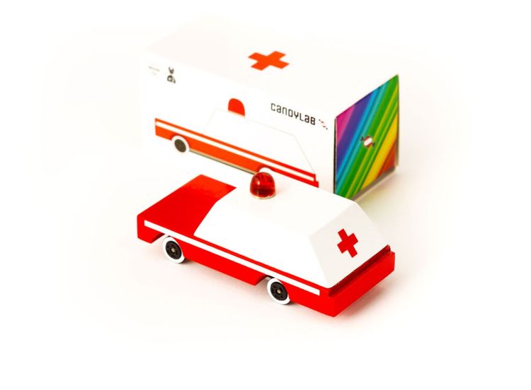  (Candycar - Ambulance car) - La Gamba Rossa Kortrijk