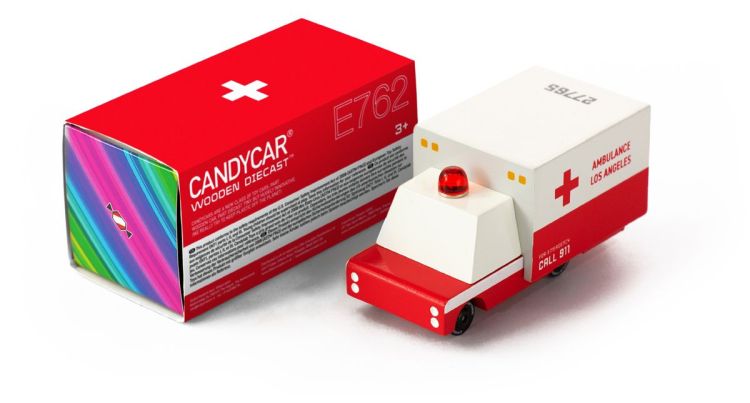  (Candycar - Ambulance Van) - La Gamba Rossa Kortrijk