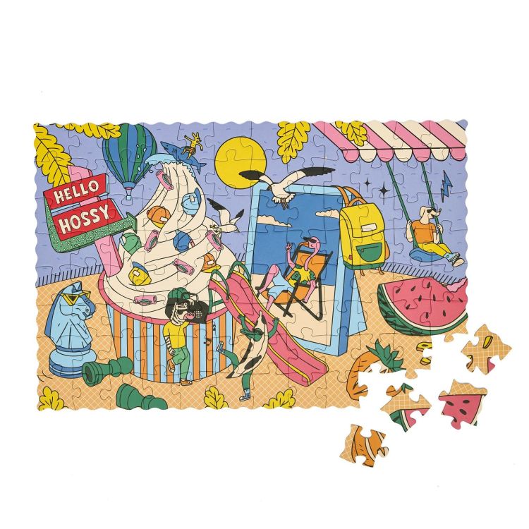  (Hello Hossy - Puzzle - Ice Cream Day) - La Gamba Rossa Kortrijk