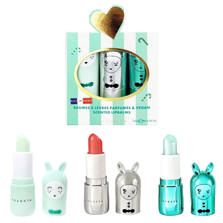  (Inuwet - Jingle Aqua Trio Lip Balms Set ) - La Gamba Rossa Kortrijk