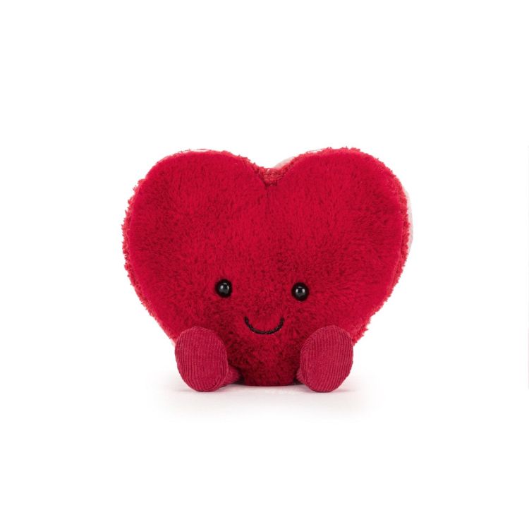  (Jellycat - Amuseables Arlette Heart Maca) - La Gamba Rossa Kortrijk