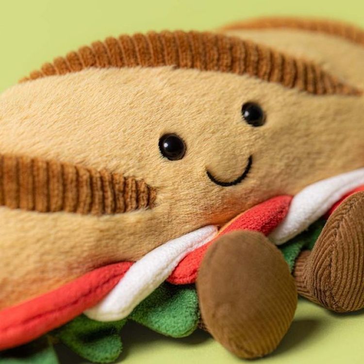  (Jellycat - Amuseables Caprese Baguette) - La Gamba Rossa Kortrijk