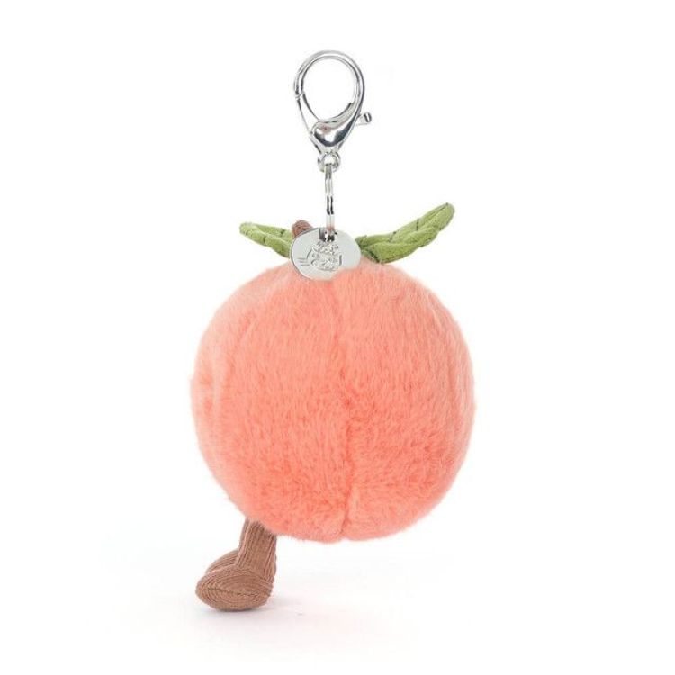  (Jellycat - Amuseables Peach Bag Charm) - La Gamba Rossa Kortrijk