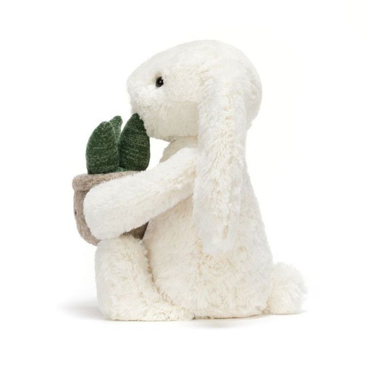  (Jellycat - Cream Bunny with Plant) - La Gamba Rossa Kortrijk