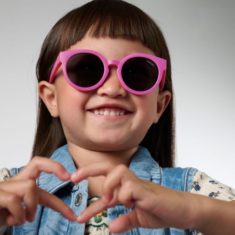  (Komono - Sunglass LULU 1-2y - Flamingo T) - La Gamba Rossa Kortrijk