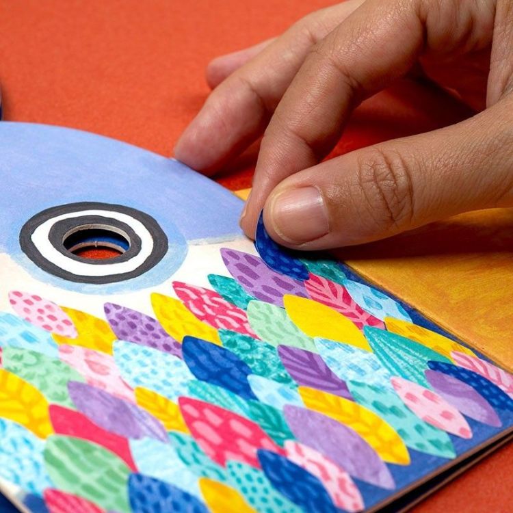  (Londji - Mask&stickers Bird - AC022U) - La Gamba Rossa Kortrijk