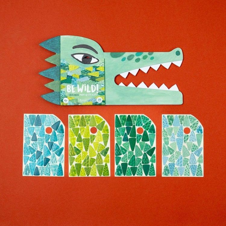  (Londji - Mask&stickers Crocodile - AC024) - La Gamba Rossa Kortrijk