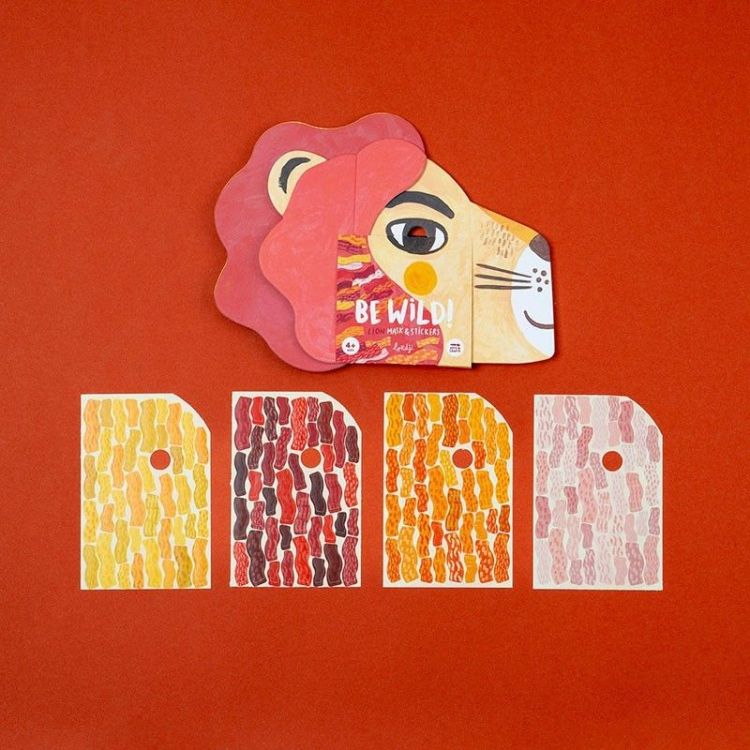  (Londji - Mask&stickers Lion - AC024U) - La Gamba Rossa Kortrijk