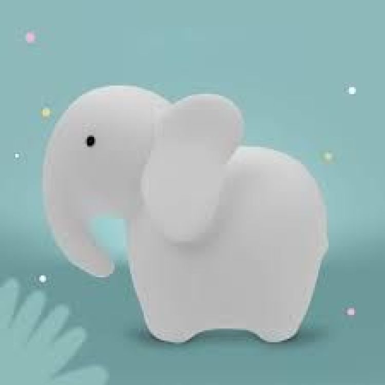  (Led Lamp - Elephant white - Mary's) - La Gamba Rossa Kortrijk