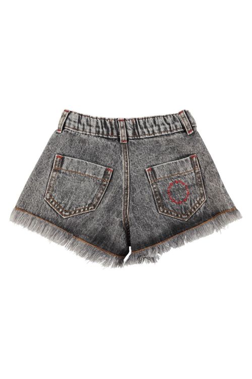  (Piupiuchick - Shorts w/fringes MN2609A) - La Gamba Rossa Kortrijk