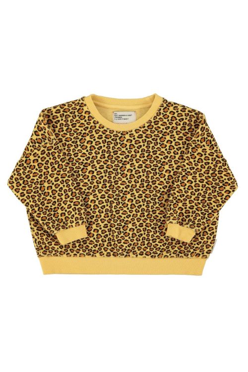  (Piupiuchick - sweater mustard animal pri) - La Gamba Rossa Kortrijk