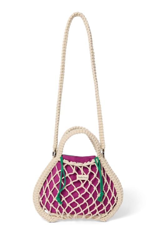  (Studio Noos - Mom bag macramé natural) - La Gamba Rossa Kortrijk