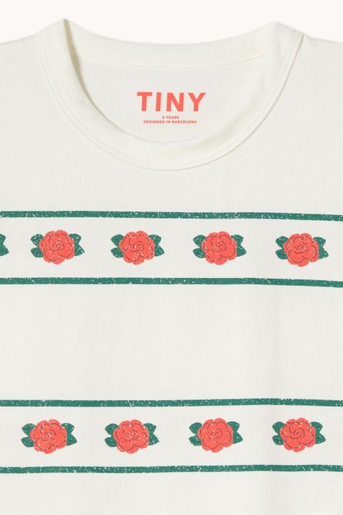  (Tinycottons - Crop Tee Roses - SS26-073) - La Gamba Rossa Kortrijk