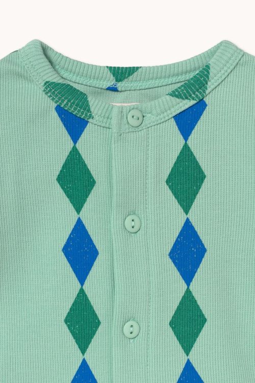  (Tinycottons - Jacket rib Diamonds - SS26) - La Gamba Rossa Kortrijk