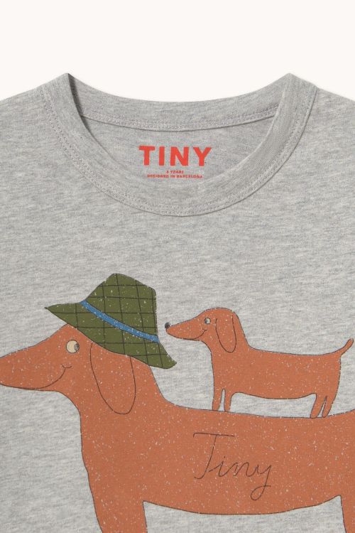 (Tinycottons - Longsleeve graphic two dog) - La Gamba Rossa Kortrijk