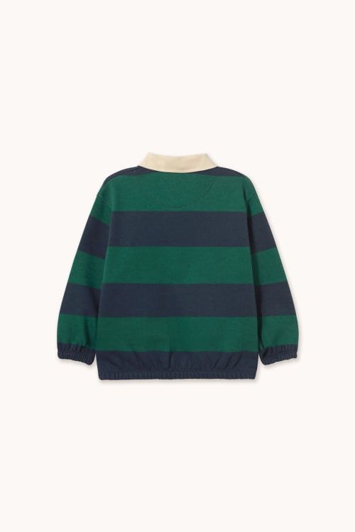  (Tinycottons - Polo Sweater navy stripes) - La Gamba Rossa Kortrijk