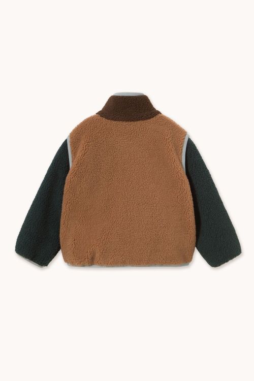  (Tinycottons - Sherpa Jacket Color Block ) - La Gamba Rossa Kortrijk