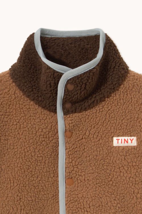  (Tinycottons - Sherpa Jacket Color Block ) - La Gamba Rossa Kortrijk