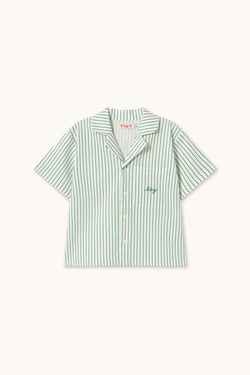  (Tinycottons - Shirt Emerald Stripes - SS) - La Gamba Rossa Kortrijk