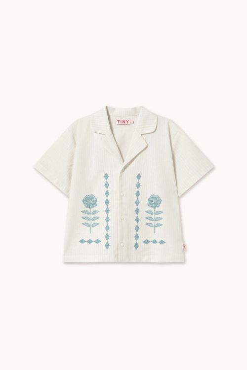  (Tinycottons - Shirt Flower Pattern - SS2) - La Gamba Rossa Kortrijk