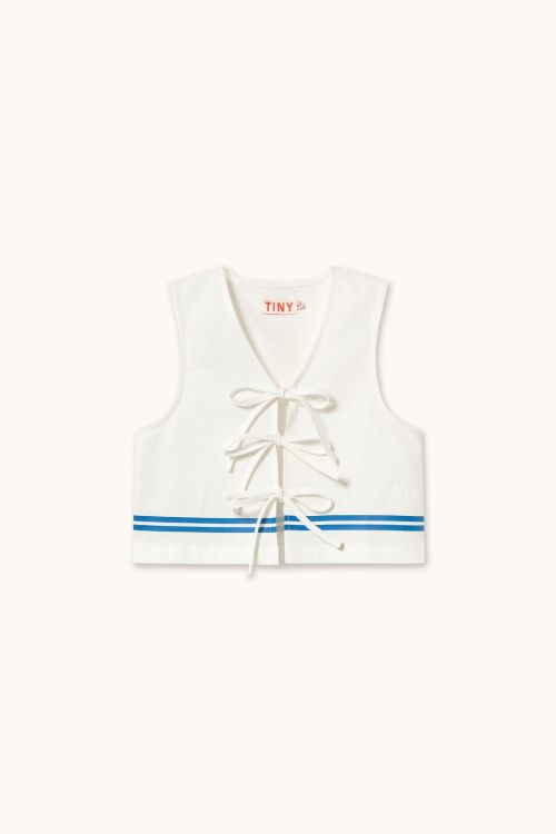  (Tinycottons - Woven Vest Stripes - SS26-) - La Gamba Rossa Kortrijk