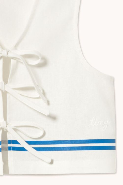  (Tinycottons - Woven Vest Stripes - SS26-) - La Gamba Rossa Kortrijk