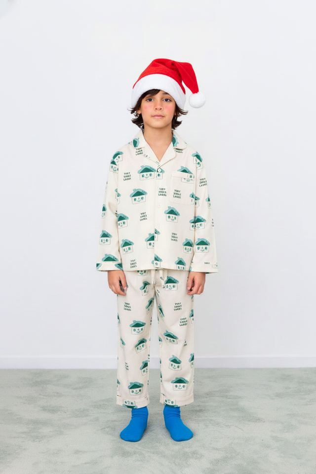  (Tinycottons Pyjama Cottage kids set - Li) - La Gamba Rossa Kortrijk